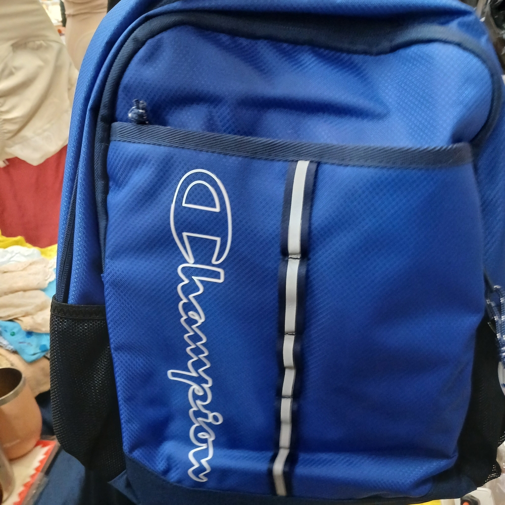 Champion Navy and Blue Backpack